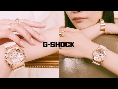 G-SHOCK Pink Metallic Series GM-S2100PG GM-S110PG Styling Movie