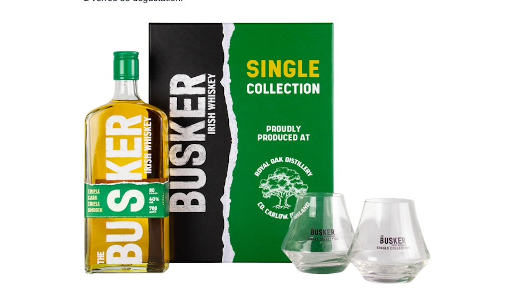 Coffret THE BUSKER (Irish whiskey) - JetSociety